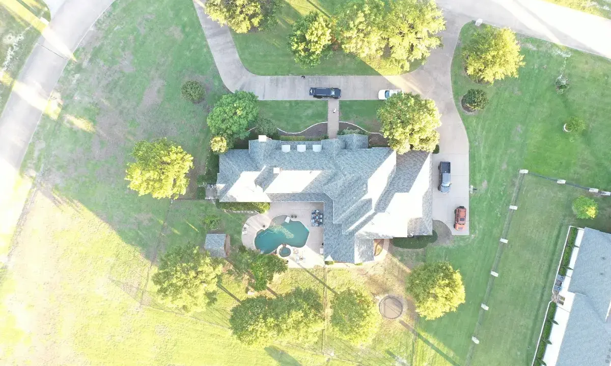 New shingle roof installation on a home in South Brooksville